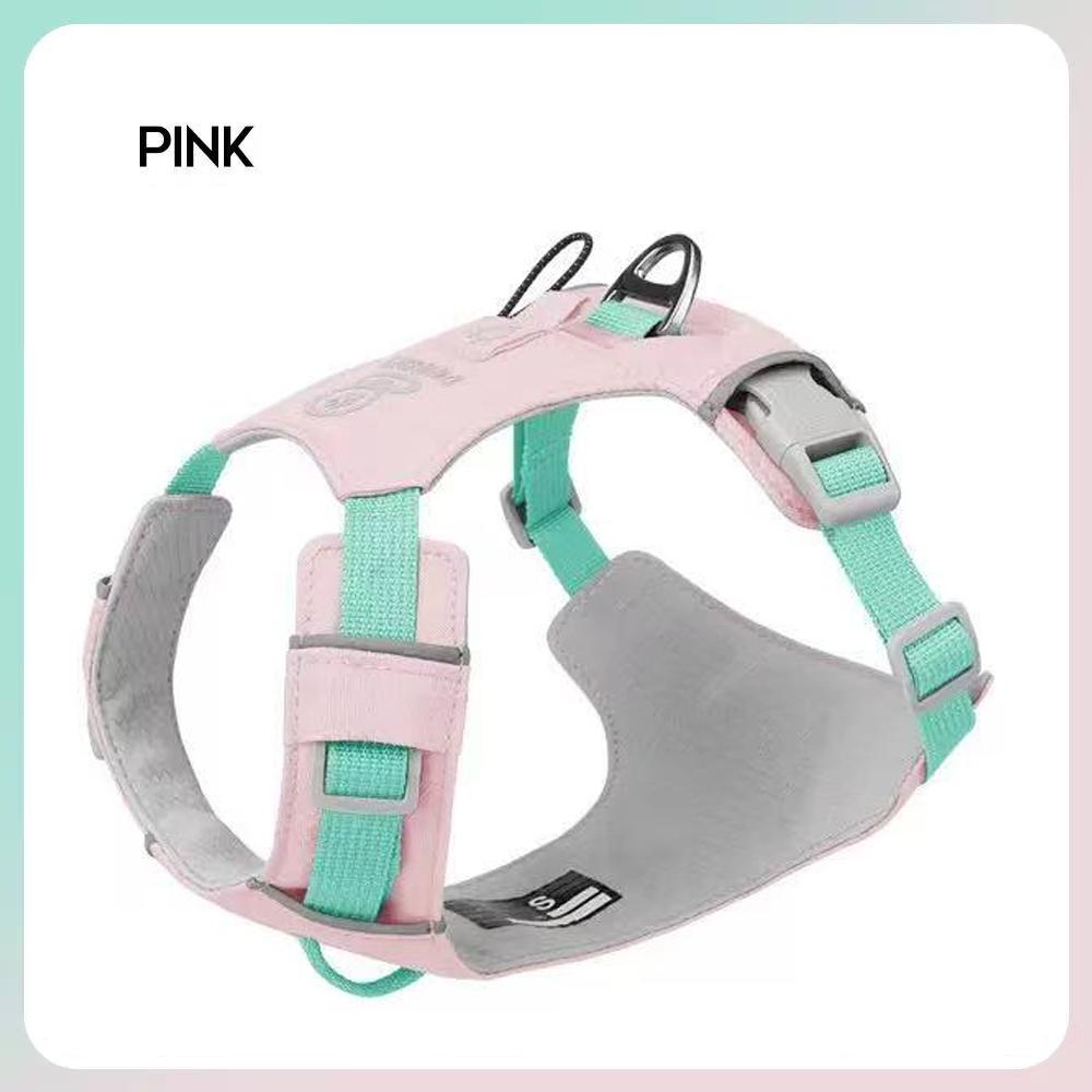 Pet Dog Harness Light Weight Reflective Dog Cat Chest Strap Belt No Pull Soft Harness Vest Adjustable Outdoor Pets Harness