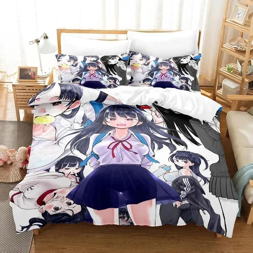 2024 The Dangers In My Heart Bedding Set Single Twin Full Queen King Size Bed Set Adult Kid Bedroom Duvet Cover Sets Anime Bed