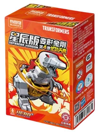 Blokees Transformers Grimlock Dinobots Starscream Optimus Prime Defender Version Transformation Bumblebee Robot Collection Toy
