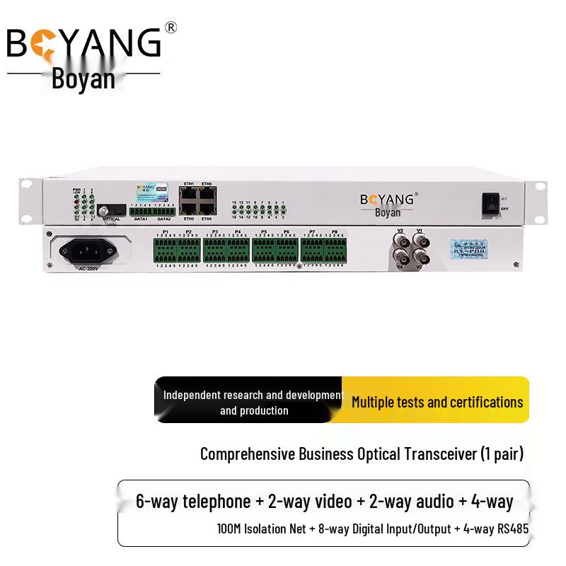 BOYANG Integrated Services Fiber Optic Multiplexer