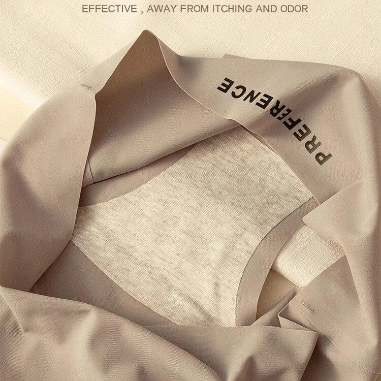 Seamless Panties For Women Ice Silk Underwear Lingerie Sexy Female Underwears Briefs