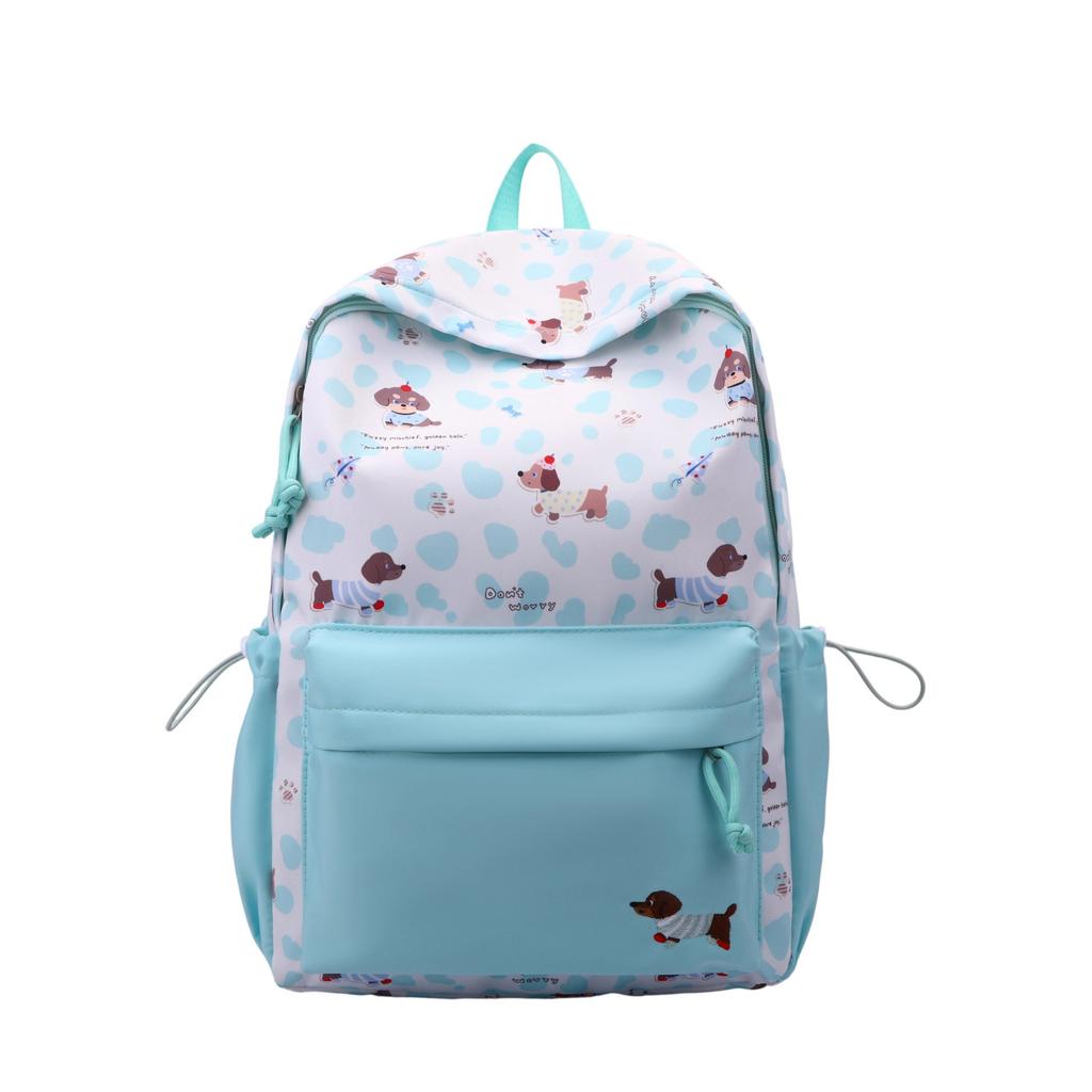 School Bag Korean Style INS Cartoon Cute Backpack for Women, Large Capacity for Elementary and Middle School Students, Casual Fashion Backpack