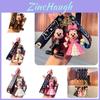 Cute Pvc Mickey Minnie Wedding Keychain Bag Pendant Car Key Chain Small Gift Wholesale