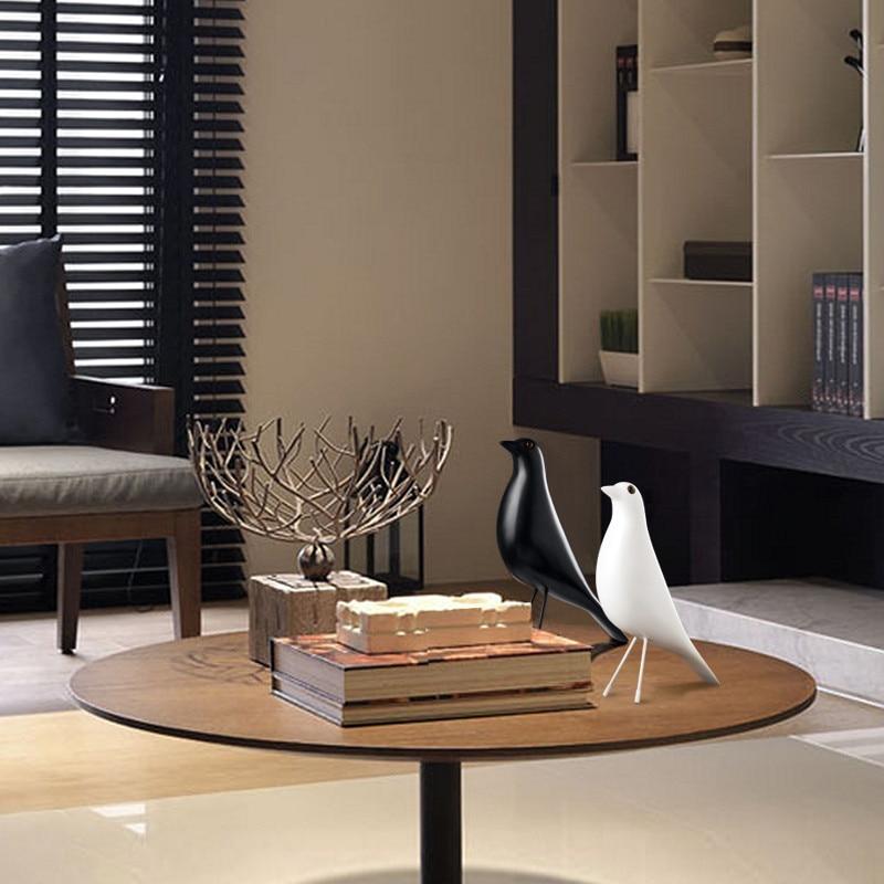 Pryskyřice Pták Řemeslo Socha Socha Kancelářské ozdoby Severské jednoduché holubí plastika Domácí dekorace