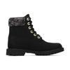 6 Inch Heritage Lace Up Cupsole Boots 'Black Nubuck' Women's A5M74001