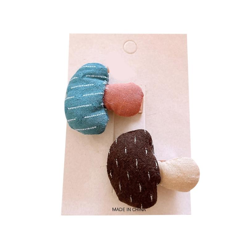 

Lovely Mushroom Hair Clip Kids Durability Hair Pin Children s Fashion Hair Clip for Special Occasion
