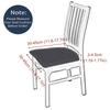 1Pcs Solid Color High Elastic Chair Cover Soft Chair Seat Covers Comfortable Chair Slipcover Minimalist Style Chair Protective Cover