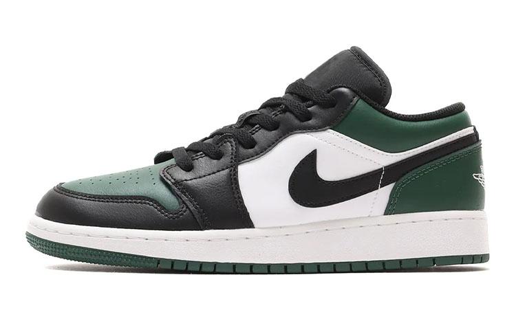 Jordan 1 Low GS Green Toe 553560-371 36