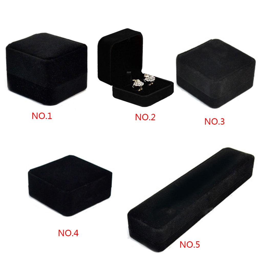 1 Stück Schmuck Ring Ohrring Halskette Armband Aufbewahrungsbox Organizer Vitrine