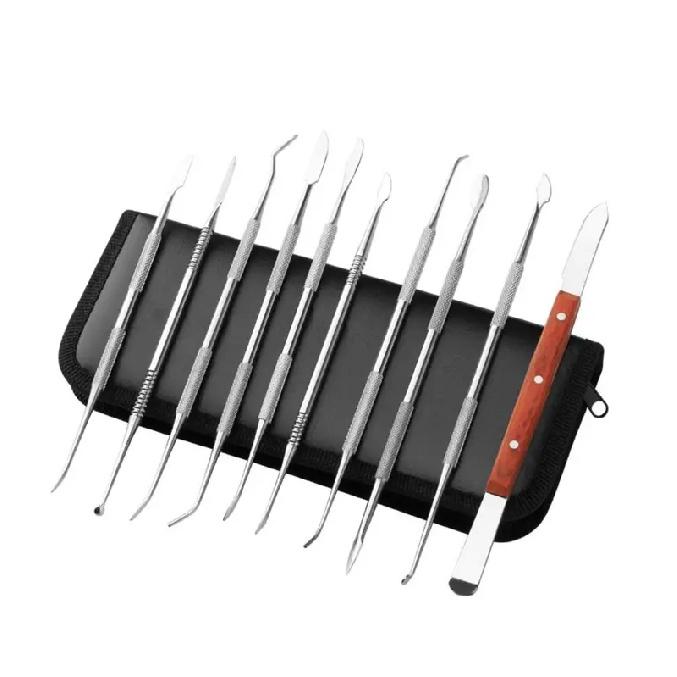 jewelry carving kit knife set dental engraving graver Dental laboratory wax tool kit tooth stainless steel engraving tool set