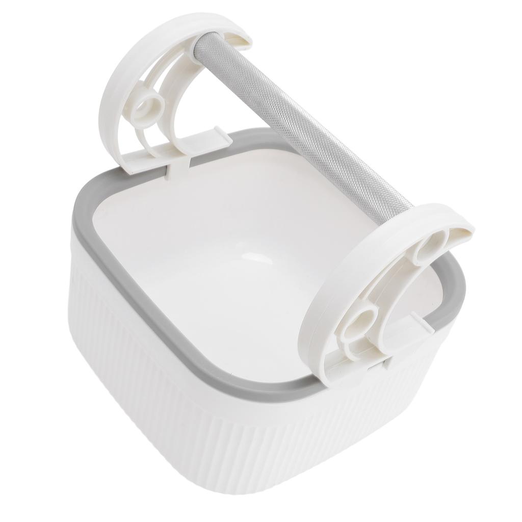 Bird Toilet Stand with Bucket Aluminium Alloy Sturdy Structure Portable Tabletop Bird Potty