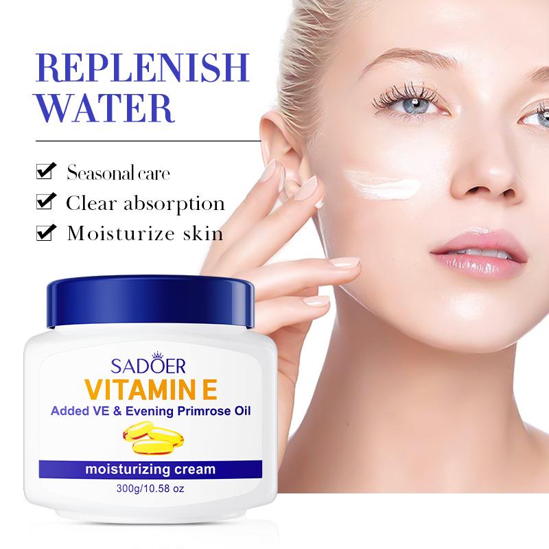 Evening Primrose Cream 300g Vitamin E Hydrating Moisturizing Moisturizing Cream Skin Care Products