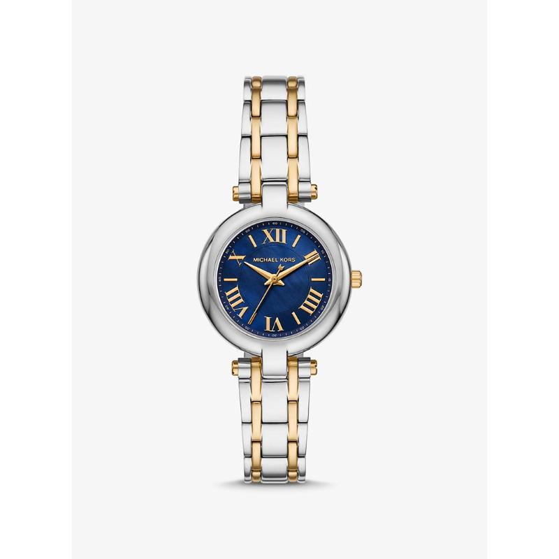 

Двухцветные часы Michael Kors Laney MKO1085 тёмно-синий