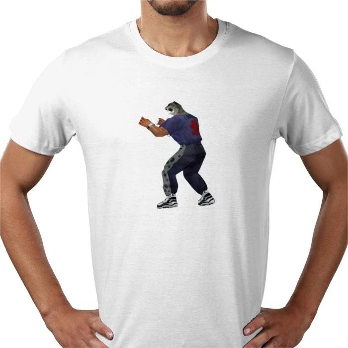 Tekken King Namco video game arcade retro vintage PlayStation print T-Shirt tee S