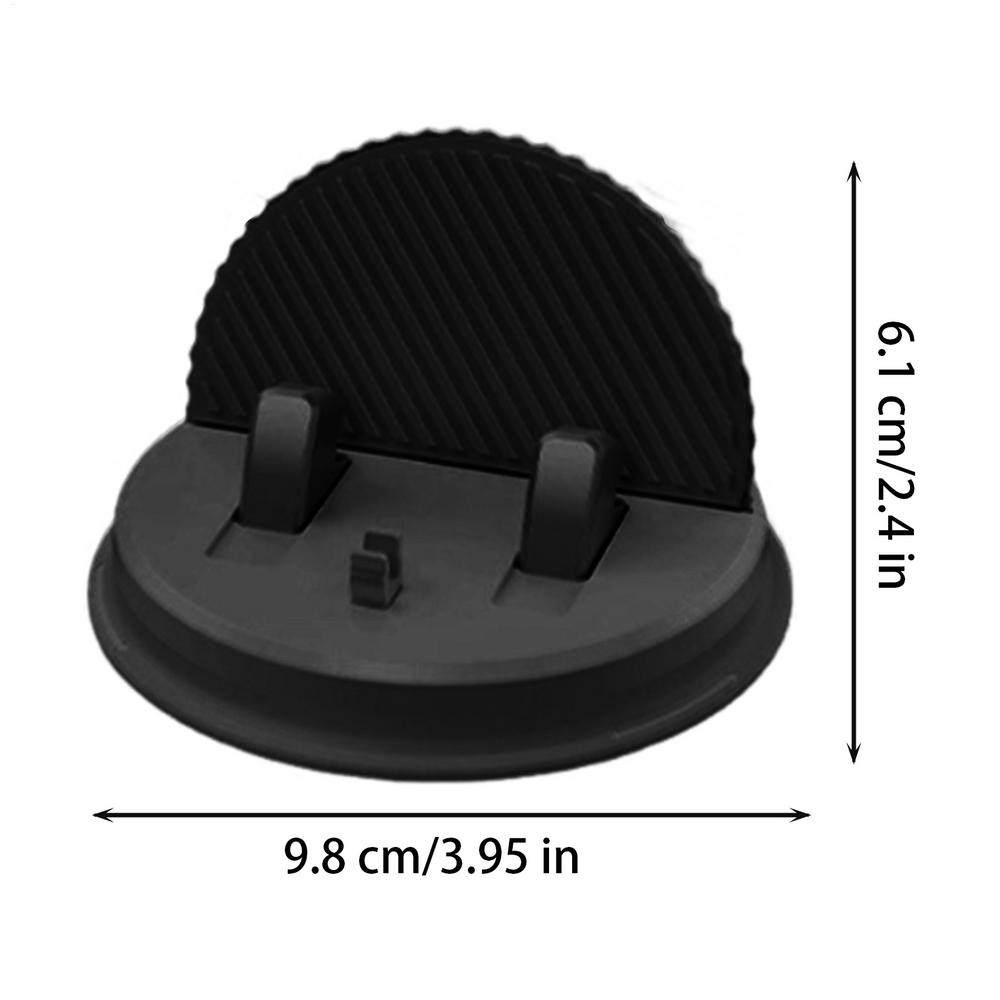 Universal Dashboard Car Phone Holder With 360 Degree Adjustable Phone Mount For Car Dash Anti-Slip Pad Mat Phone Holder