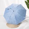 Cartoon Print Dual-Use Folding Sunshade Umbrella - UV Protection and Rainy Day Use