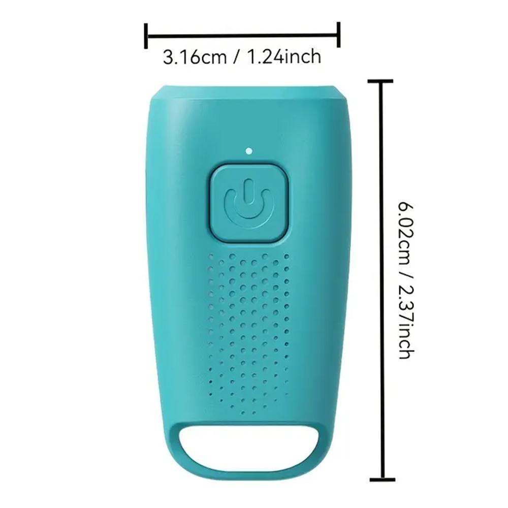 Mini Dog Repellent Portable Ultrasonic Dog Repeller with LED Flashlight USB Rechargeable Anti Barking Device Ultrasonic Deterren