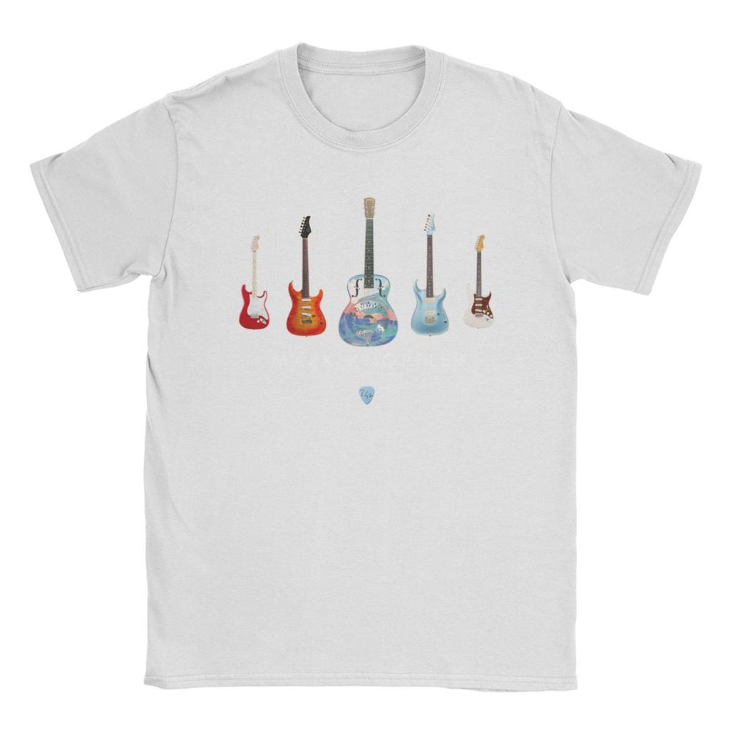 Pánské bavlněné vintage tričko Dire Straits s kulatým výstřihem a krátkým rukávem s potiskem