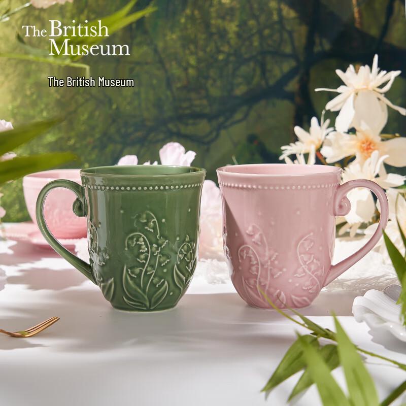 Lily of the Valley Ceramic Mug Set