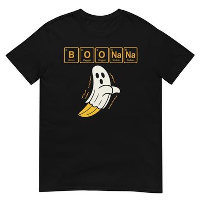 Chemie Boonana Banánový Duch Roztomilý Halloweenský Vtipný Učitelský T-Shirt