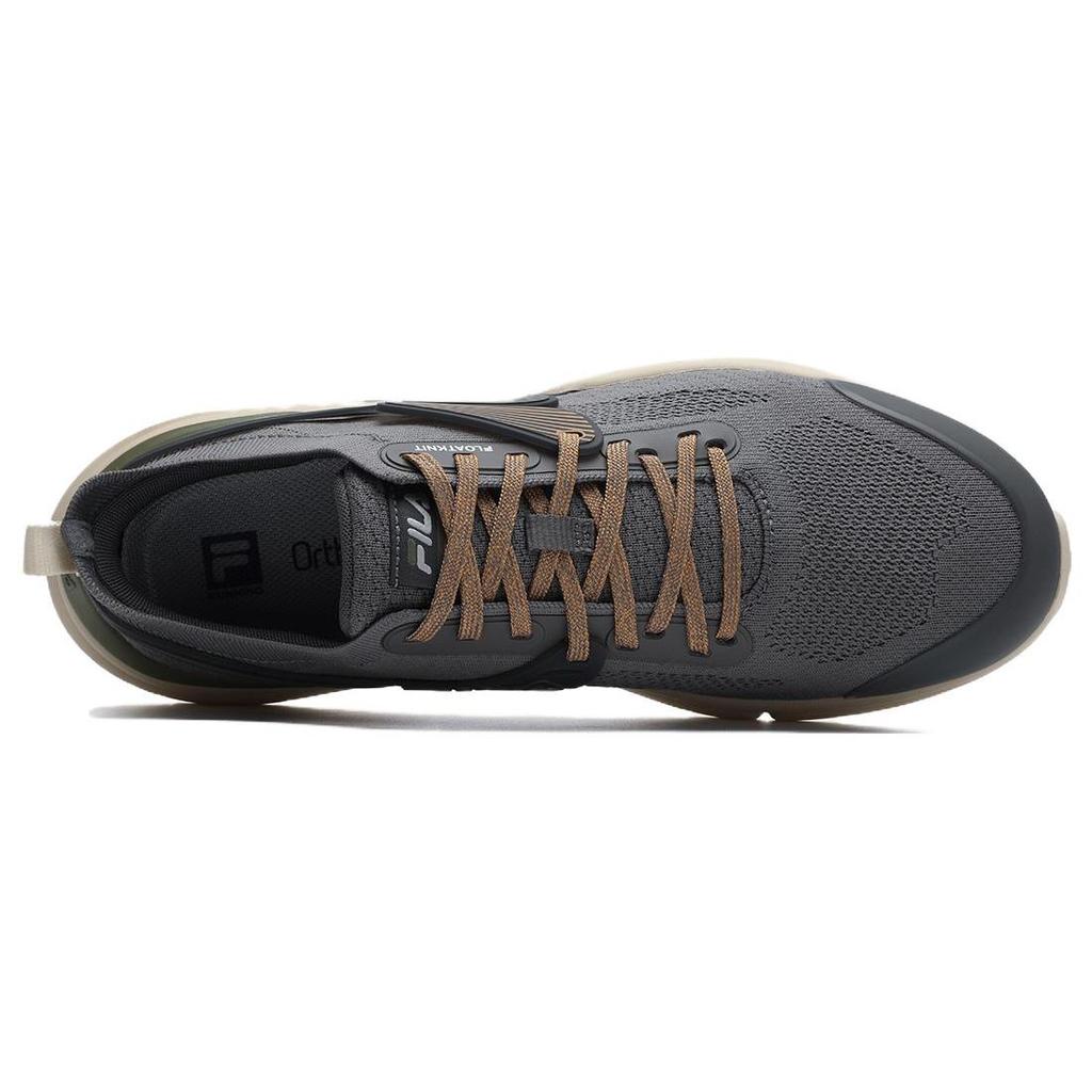 FILA Mind 6 Comfortable Fabric TPU Shock Absorbing Wear Resistant Low Top Running Shoes Men sneaker Gray A12M341120FGB