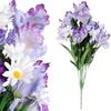 Bouquet of 14 Branches with Irises and Daisies 50 Cm