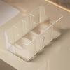 Transparent Storage Container Removable Dividers Organizing Box Home Supplies Display Rack  Makeup
