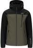 Куртка Weather Report rain jacket DELTON W-PRO15000 черно-зеленая