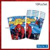 Spiderman Birthday Party Decor Itemations Disposable Tableware Plate Cup Napkins Bags Spidey Party Birthday Decor Itemation Supplies Set