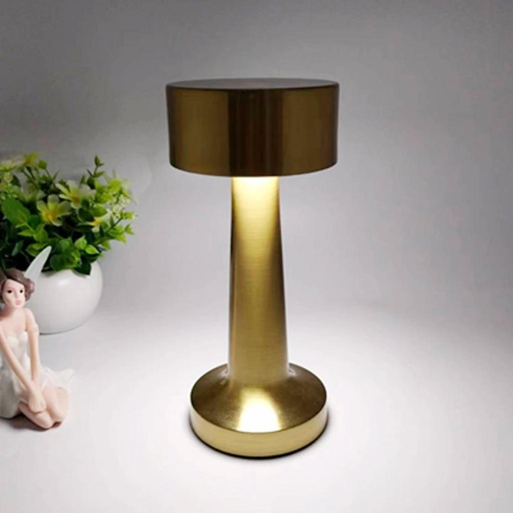 Creative Modern Dumbbell Desk Lamp Bar Bedroom  Iron Dumbbell Nightlight USB Atmosphere Light