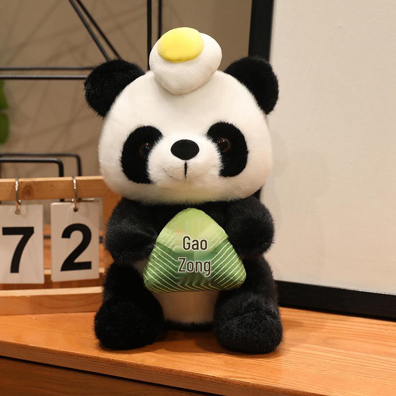 Graduation Panda Plush: Cute God of Studies Ornament for Success