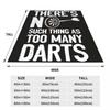 Darts Player Bullseye Dart Board Arrow Aim Blankets Soft Warm Flannel Throw Blanket Bedding for Bed Living Room Travel Home Sofa