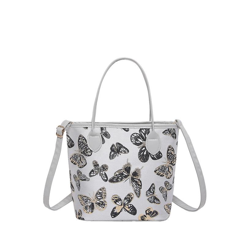 High-value National Style Bucket Bag Women's 2025 New Versatile New Chinese Style Foreign Style Shoulder Messenger Bag