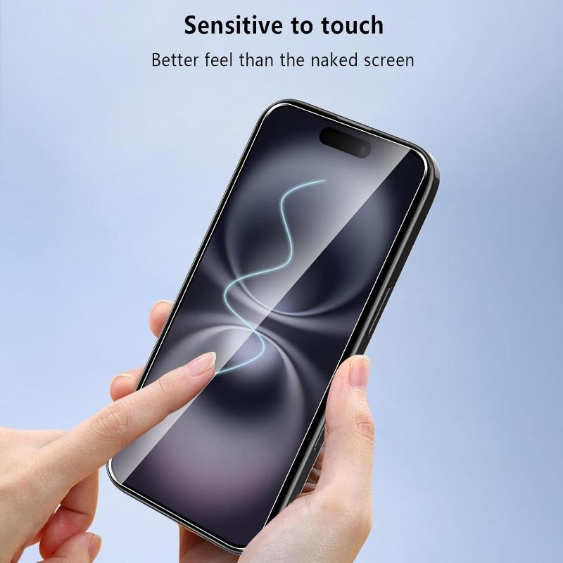 3pcs HD Tempered Glass for IPhone 16 15 14 13 12 11 Pro Max Screen Protector for IPhone 7 8 Plus SE XS XR Protective Glass