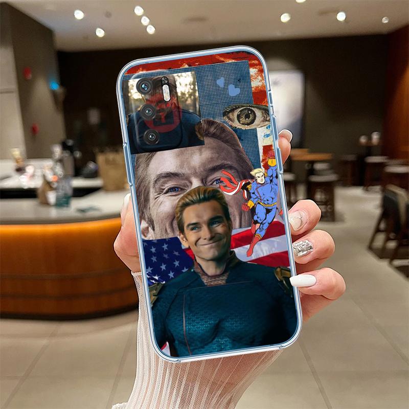 RE9 The Boys Transparent Phone Case for Samsung Galaxy A04 A04S A14 A23 A34 A54 M23 M33 M52 M53