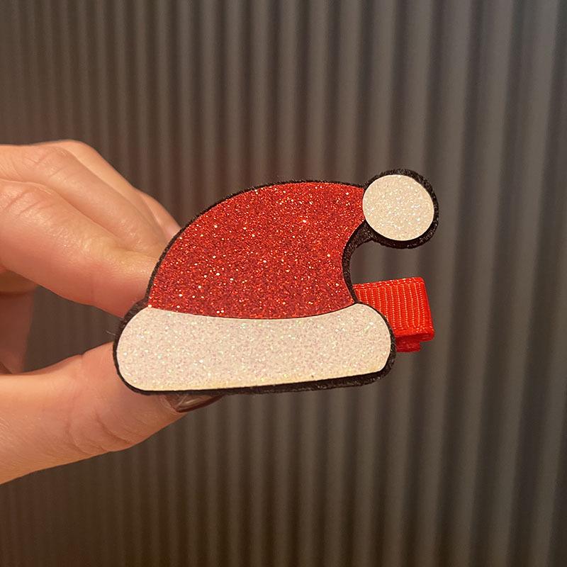 Christmas Hair Clips for Kids: Cute Cartoon Side Clips for Baby and Little Girl Hair Accessories