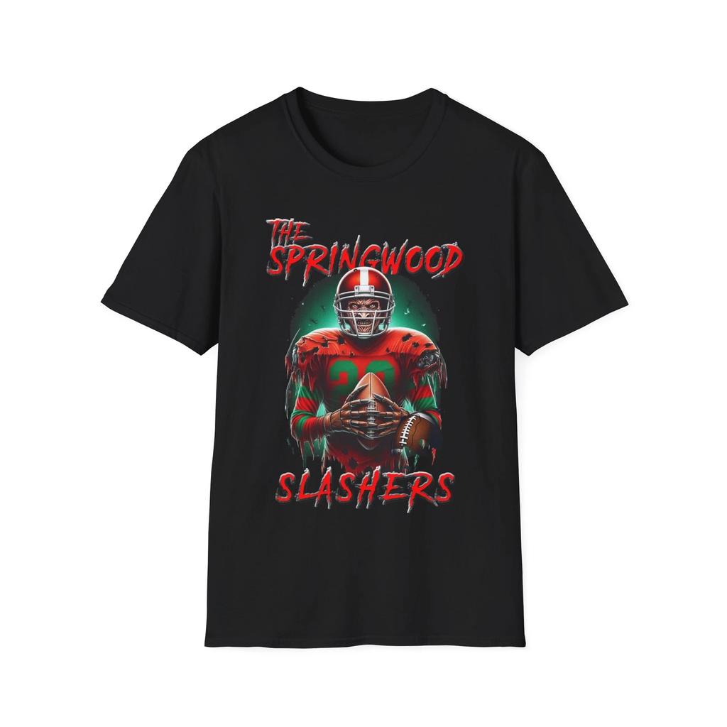 Men's and Women's T-shirts The Springwood Slashers Football Team T-Shirt - Freddy Krueger Horror Mashup