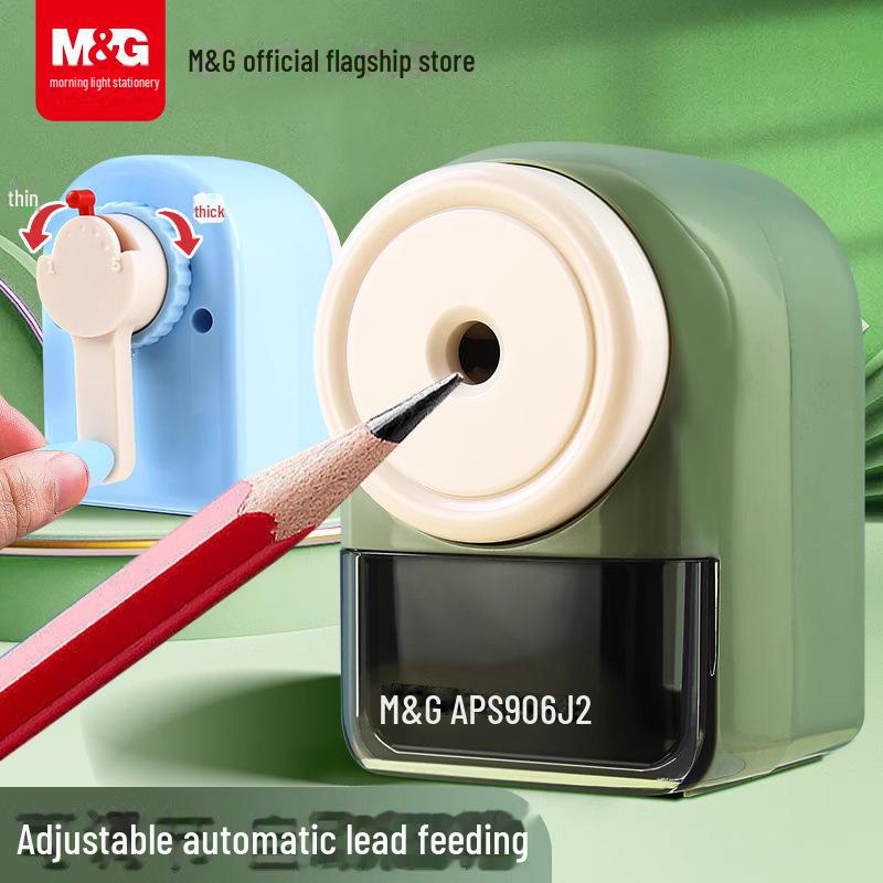 

Morning Glory Hand-Cranked Automatic Pencil Sharpener for Kids Below 60°-2.09cm-59mm