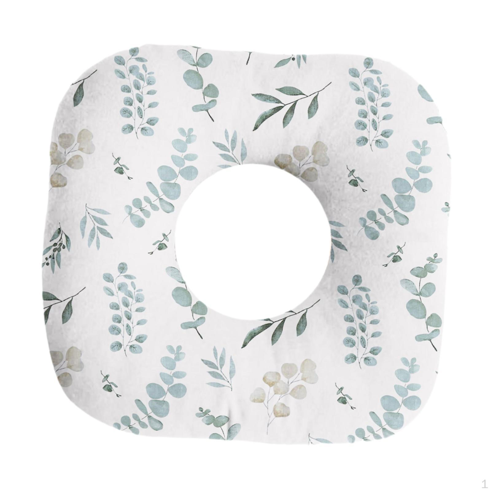 

Comfortable And Fashionable O-shaped Ear Piercing Cushion, Protectors for Office Sofa Leaf