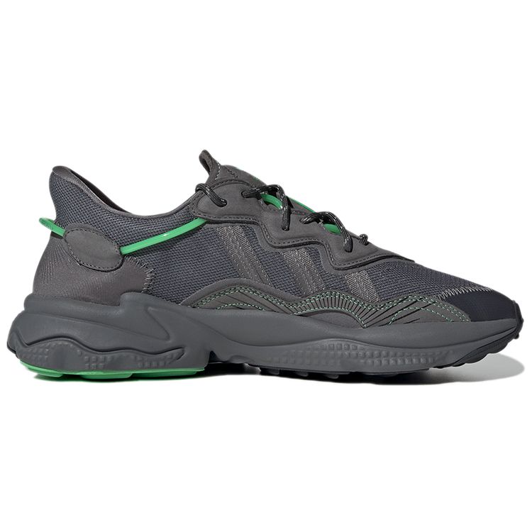 Adidas Originals Ozweego Mesh Synthetic Leather Suede Trendy Cool Shock Absorption Slip Resistant Durable Low Top Lifestyle Casual Shoes GY3540