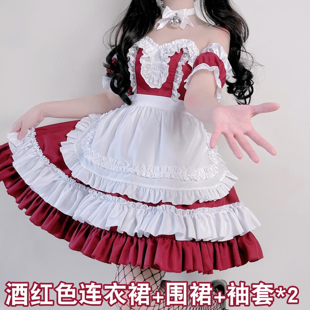 Japanese Sexy Maid Costumes Cosplay Maid Anime Cosplay Maid Lolita Cafe Dress