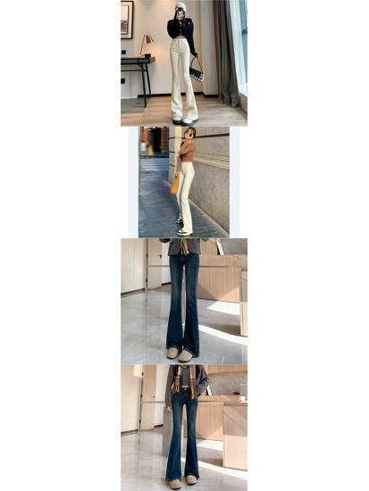 Women's 2026 Spring High Waist Slimming Stretch Flare Jeans