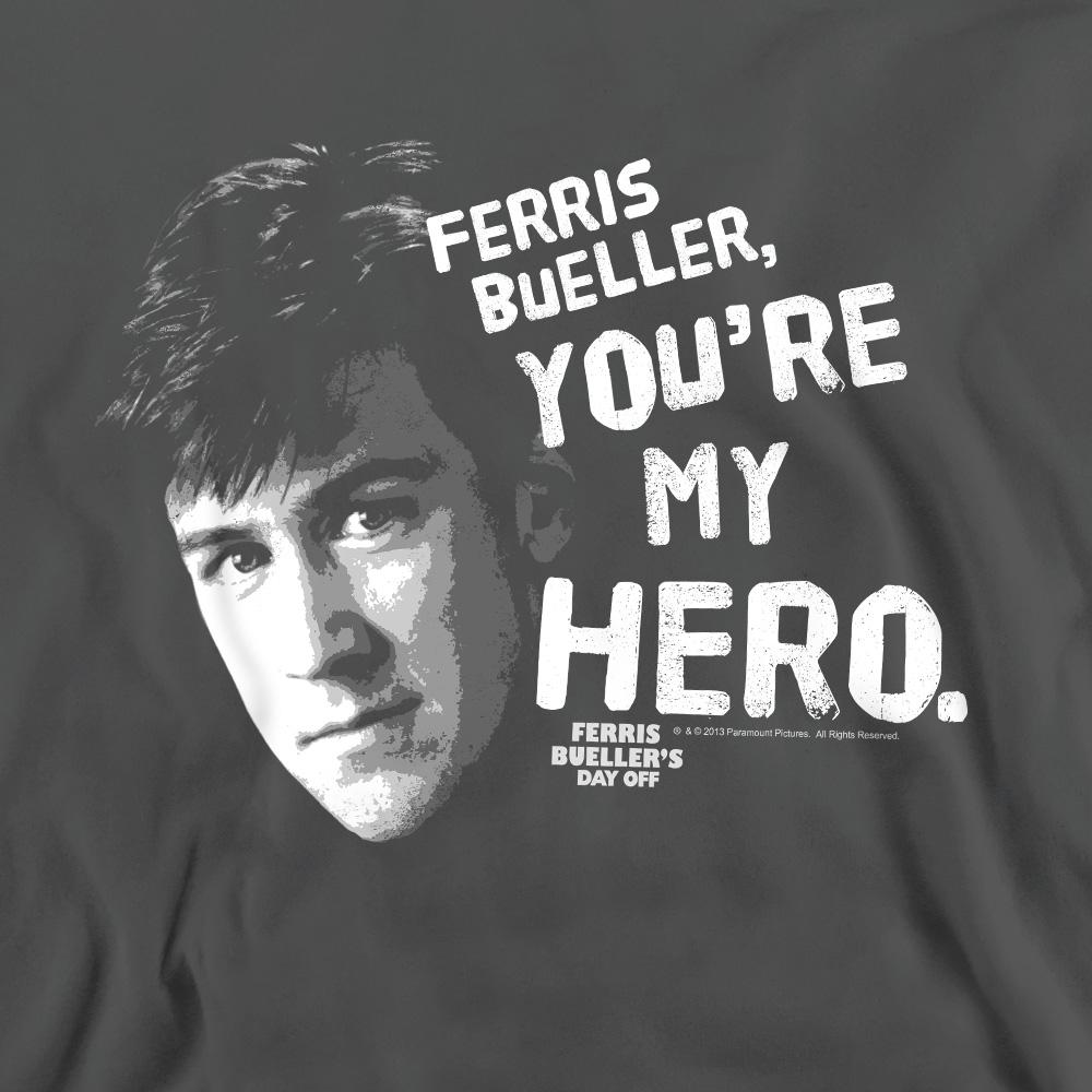 Ferris Bueller's Day Off Unisex Adult My Hero Sweatshirt