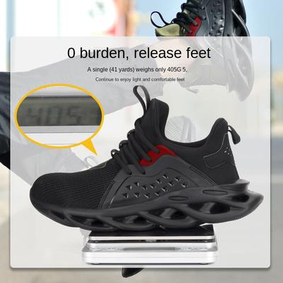 Buty męskie Antyzgnieceniowe i Antyprzebiciowe Buty do Ubezpieczeń Pracy Stalowa Osłona Palców Buty Robocze