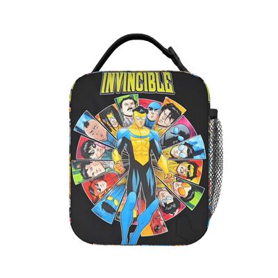 Invincibles Comic Thermal Insulated Lunch Bag for Travel  Portable Bento Box Men Women Thermal Cooler Lunch Box