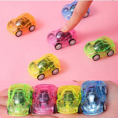10/20Pcs Mini Transparent Power Car Airplane Children's Birthday Party Gift Pinata Filler Carnival Christmas Gift Children's