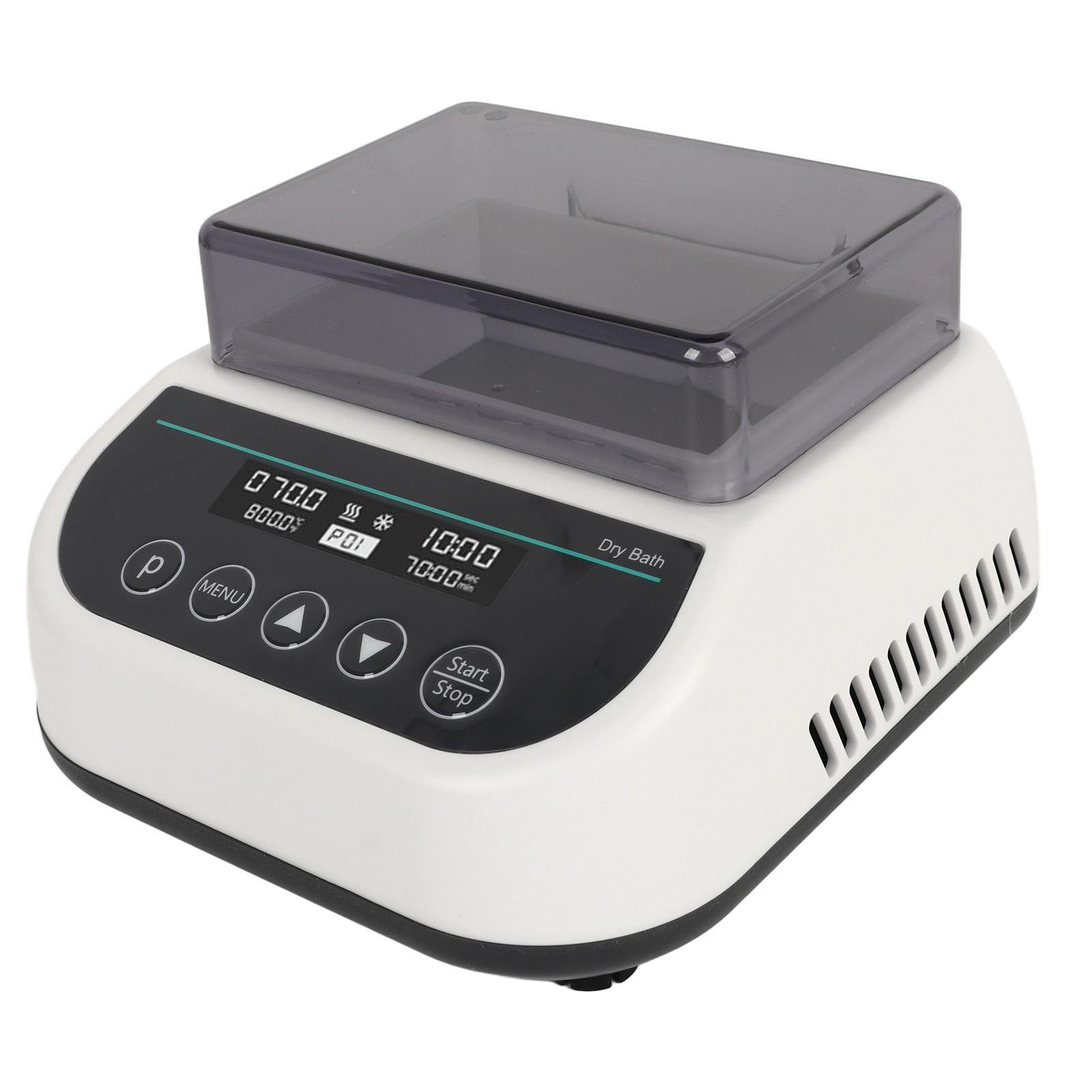 

96W Mini Dry Bath Laboratory Digital Thermostatic Heater for 0.2ml 0.5ml 1.5ml 2ml Centrifuge Tube