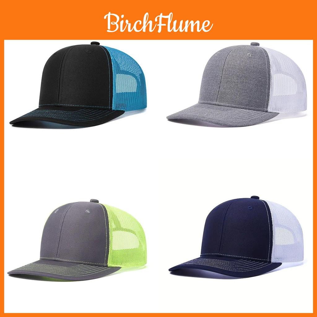 Baseball Cap With Wide Brim And Breathable Mesh For Summer Sun Protection Mens Outdoor Style