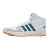Adidas Hoops 2.0 Mid 'White Green' Sneakers EE7385