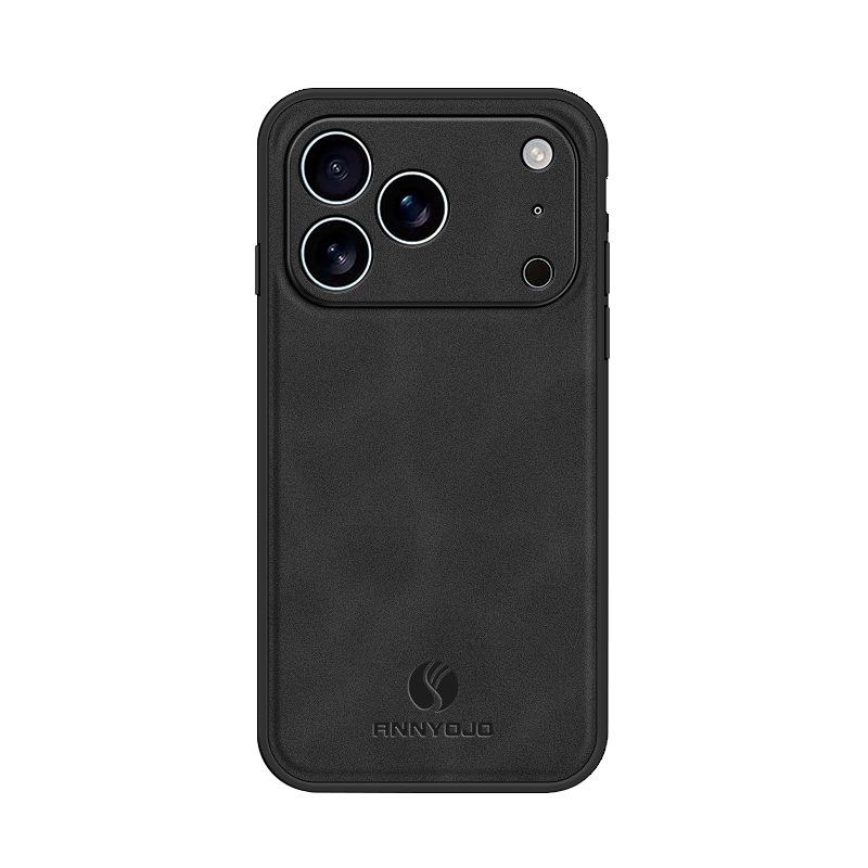 

iPhone 17 Pro Max Case: Apple 16E Skin-friendly Leather Texture, Car Magnetic Protection 16E